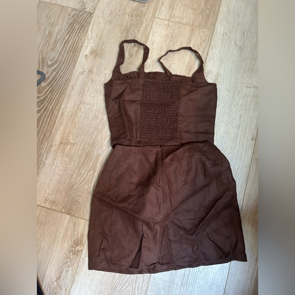 Reformation Brown Skirt Set - Picture 2 of 5